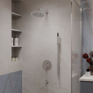 Душевой комплект Vincea Villa VSFW-1VL3CH встраиваемый, трехрежимный, хром