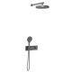 Душевой комплект Vincea VSFW-422TI2GM встраиваемый, двухрежимный, термостатический, вороненая сталь