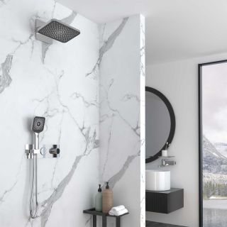 Душевой комплект Vincea VSFW-422TI4CH встраиваемый, термостатический, двухрежимный, хром