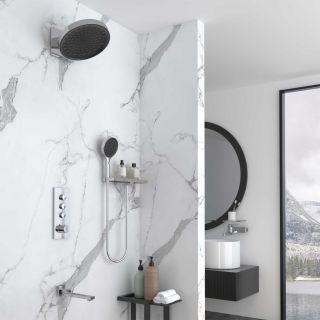 Душевой комплект Vincea VSFW-433TI3RCH встраиваемый, термостатический, трехрежимный, хром