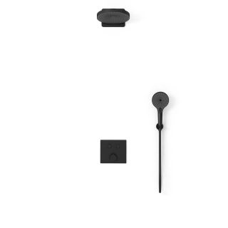 Душевой комплект Vincea VSFW-4I211MB встраиваемый, двухрежимный, черный