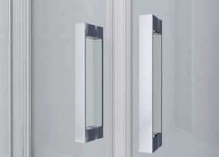 Душевой уголок Vincea Alpha VSQ-3AL900CLB, 900*900, черный, стекло прозрачное