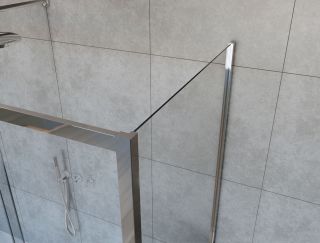 Душевой уголок Vincea Garda VSR-1G28017CLG, 1700*800, брашированное золото, стекло прозрачное