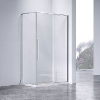 Душевой уголок Vincea Slim-N VSR-4SN9014CL, 1400*900, хром, стекло прозрачное