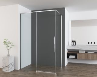 Душевой уголок Vincea Ultima VSR-7UL1010CL, 1000*1000, хром, стекло прозрачное