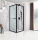 Душевой уголок Vincea City VSS-2ST9090CLB-L 90x 90 см
