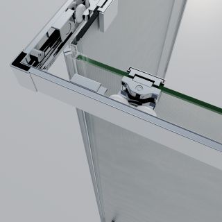 Душевой уголок Vincea Rapid-N VSS-3RN9090E10CL, (800-900)x(800-900), хром, стекло прозрачное