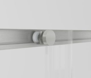 Душевой уголок Vincea Slim-N VSS-4SN8010CLBN, 1000*800, брашированный никель, стекло прозрачное