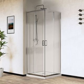 Душевой уголок Vincea City VSS-5CT800CL 80x 80 см