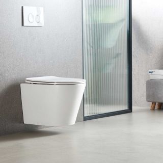 Унитаз подвесной Vincea Tornado Piatti VT1-11T, цвет белый, ультратонкое soft-close сиденье