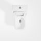 Унитаз-компакт Vincea Tornado Bien VT2-51T, белый, ультратонкое сиденье soft-close, P-trap