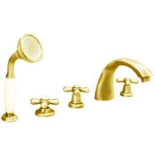 Смеситель на борт ванны Rav Slezak Morava retro MK169.5PZ золото