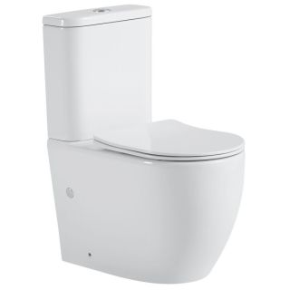 Унитаз напольный Black & White W-7789 компакт