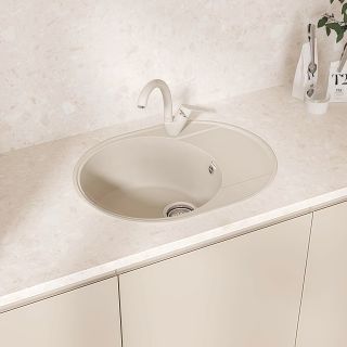 Кухонная мойка Maretti Kitchen KT610-BE, бежевый