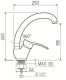 Смеситель для кухни РМС SL140W-999F белый