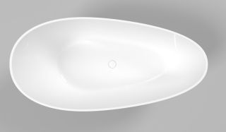 Ванна из искусственного камня Whitecross Spinel C 0211.150070.100 150x70см белый глянец