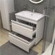 Тумба под раковину напольная Vigo Holly 040 70 см белый