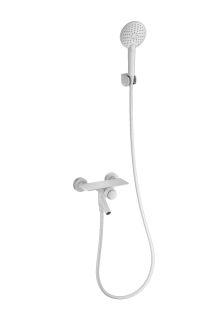 Смеситель для ванны с душем Wonzon & Woghand Click WW-FE05L221-MW белый матовый