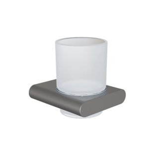 Стакан для ванной комнаты Knotlor SC101GM, оружейная сталь