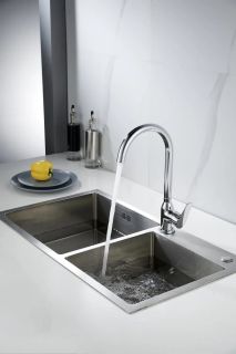 Смеситель для кухни Knotlor KN-51, хром