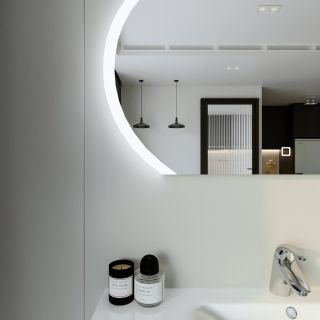 Зеркало с подсветкой Бриклаер Вега/Мальта 4627125415609 100 см сенсор на зеркале