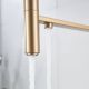 Смеситель для кухни с гибким изливом и подключением фильтра Maretti Calabria GOLD CAG31RGF18, золотой сатин
