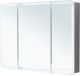 Зеркальный шкаф с подсветкой Aquanet Оптима 341428 110 см