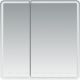 Зеркальный шкаф с подсветкой Aquanet Оптима 311861 70 см