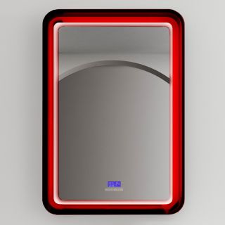 Зеркало с подсветкой ABBER Kristall AT6701Rubin 55см красный