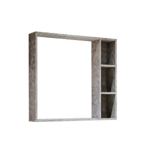 Зеркало Grossman 'ФАЛЬКОН-80 см' бетон