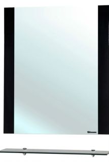 Зеркало Bellezza Рокко 80см черный 00000001234