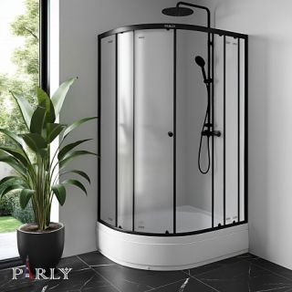Душевой уголок с поддоном PARLY ZFM1201B R (120х80х195)