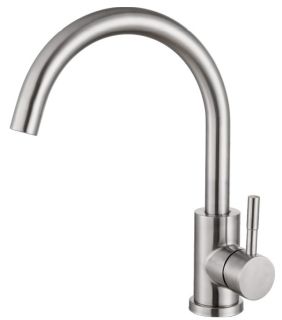 Смеситель для кухни Haiba HB72304-3 сталь