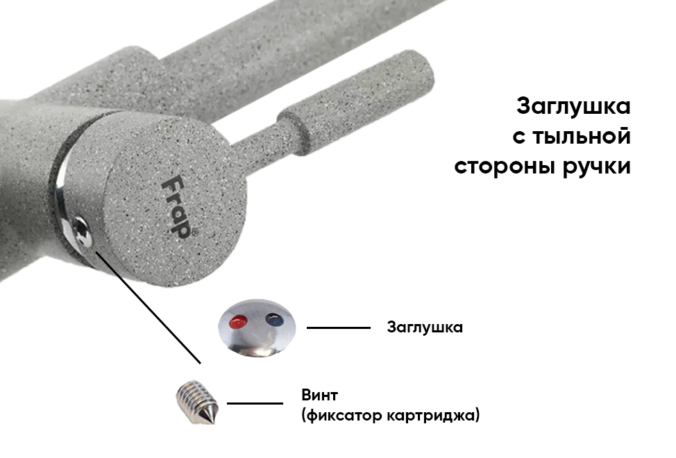 виды заглушек на смесителях